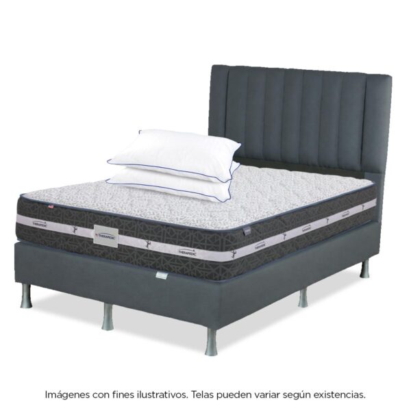 Combo: Colchón Active Rest + Camastrón + Almohadas — Therapedic Guatemala