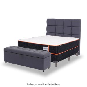Combo: Colchón Sleep Fitness Firm + Base + Cabecera ó Baúl