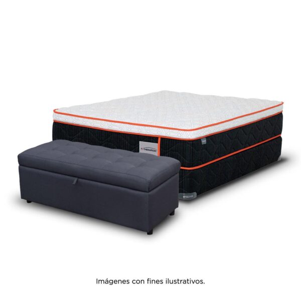 Combo: Colchón Sleep Fitness Comfort + Base + Cabecera ó Baúl