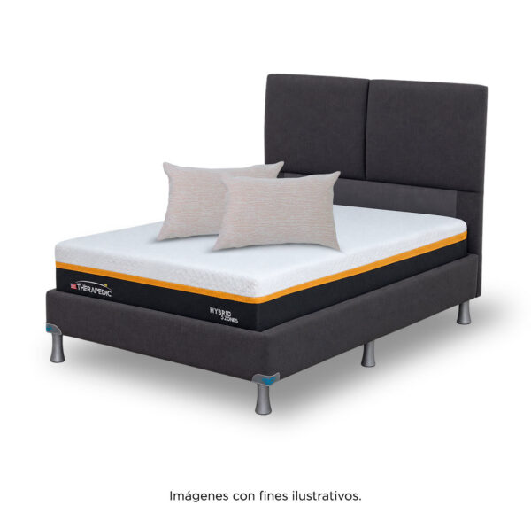 Combo: Colchón Go Sleep + Recámara Básica + Almohada + Funda Copper — Therapedic Guatemala