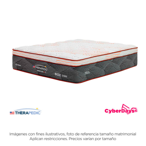 Cyberdays Colchón Immunity Medio-Base