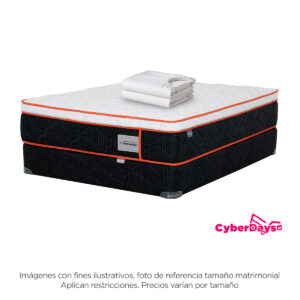 Cyberdays Combo: Colchón Sleep Fitness Comfort + Protector