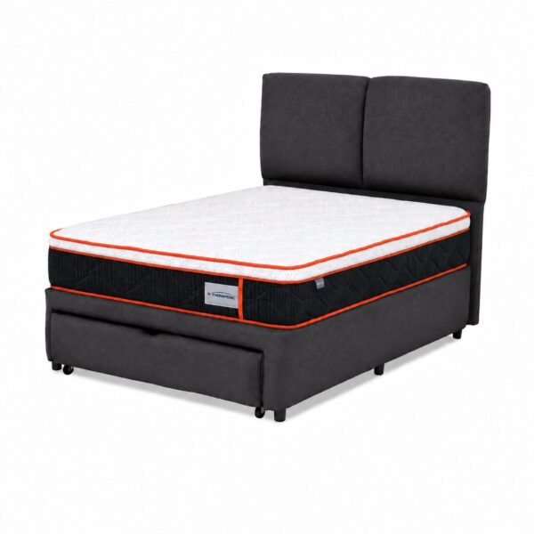Combo: Camastrón con Gaveta Balance + Colchón Sleep Fitness — Therapedic Guatemala
